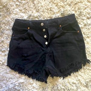 High Rise Mom Shorts